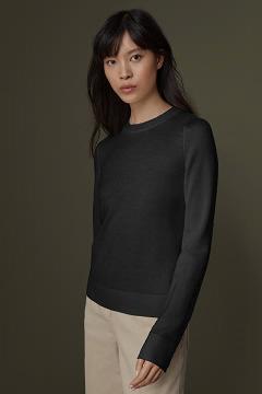 Ropa Canada Goose Mujer Outlet - Saturna Suéteres Negros ME4912067